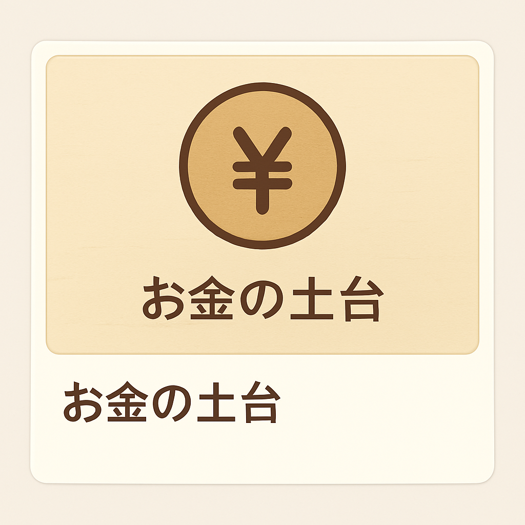 お金の土台
